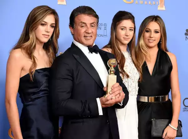 Sylvester Stallone’s 3 daughters named ‘Miss Golden Globes 2017’